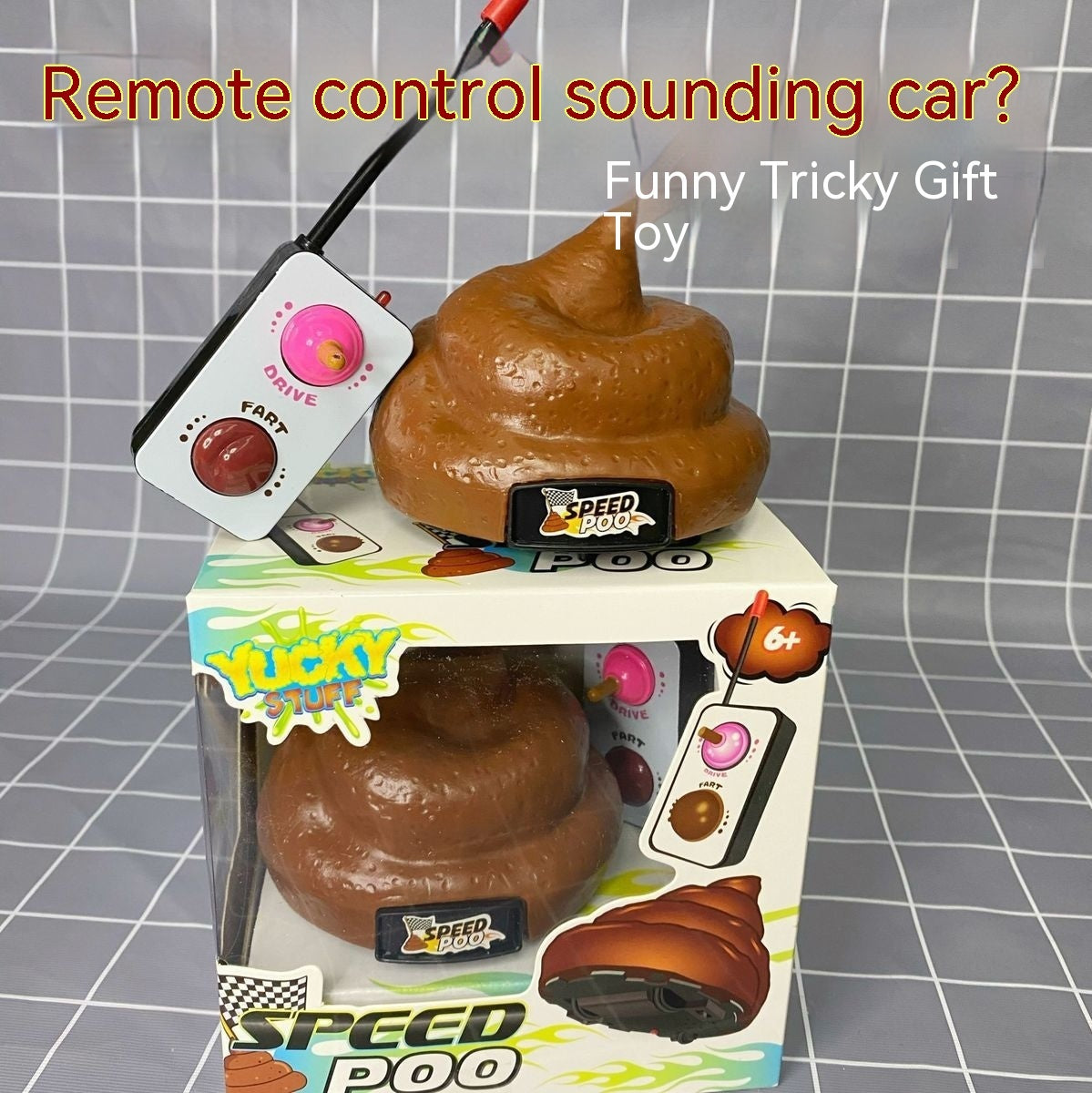 Remote Control Simulation Poop Toy Gift