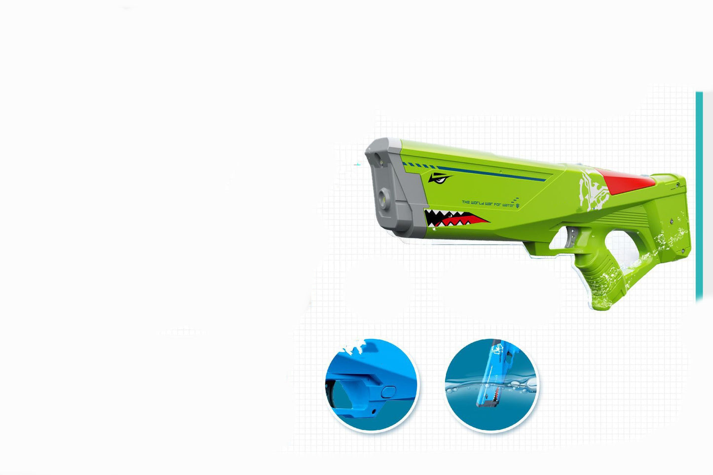 Children's Electric Water Gun Automatic Suction High-pressure Strong - LJ Enterprise