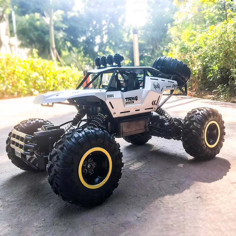 1:12 Large-Scale Kids Alloy RC Car 37CM 4WD Remote Control Car Toy