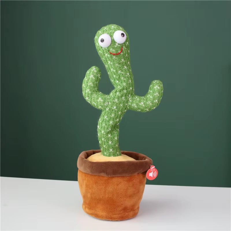 Hot Electric Cactus Singing and Dancing Plush Toy