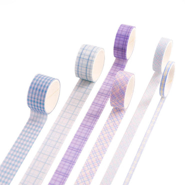 Creative Cute Retro Plaid Hand Account Tape Sticker