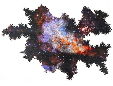 Unlimited Galaxy Super High Hell Difficulty Wooden Alien Irregular Jigsaw Puzzle