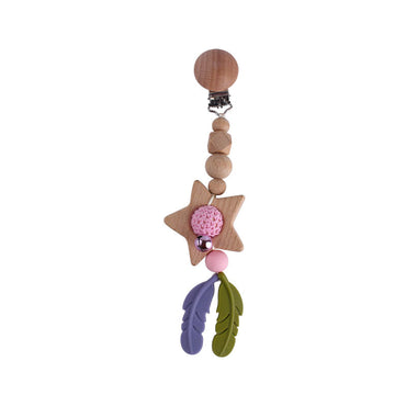 Five-pointed Star Toy Teether Baby Carriage Car Hanging Jewelry