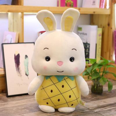 Fruit Picture Pineapple Strawberry Rabbit Plush Toy Rabbit Doll Doll Doll Pillow