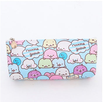 Creative Corner Cute PU Leather Triangle Stationery Bag