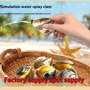 Clam Water Gun Trick Water Toy - LJ Enterprise