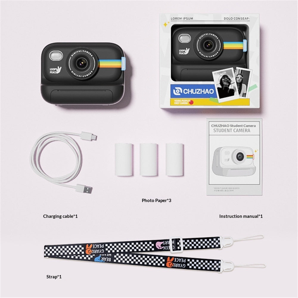 Camera Photo Printable Toy Student Digital Camera Baby Birthday Present