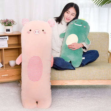 Cartoon animal long pillow