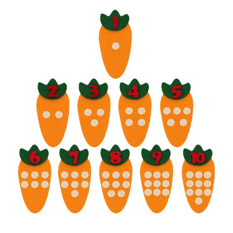 Point matching radish toy