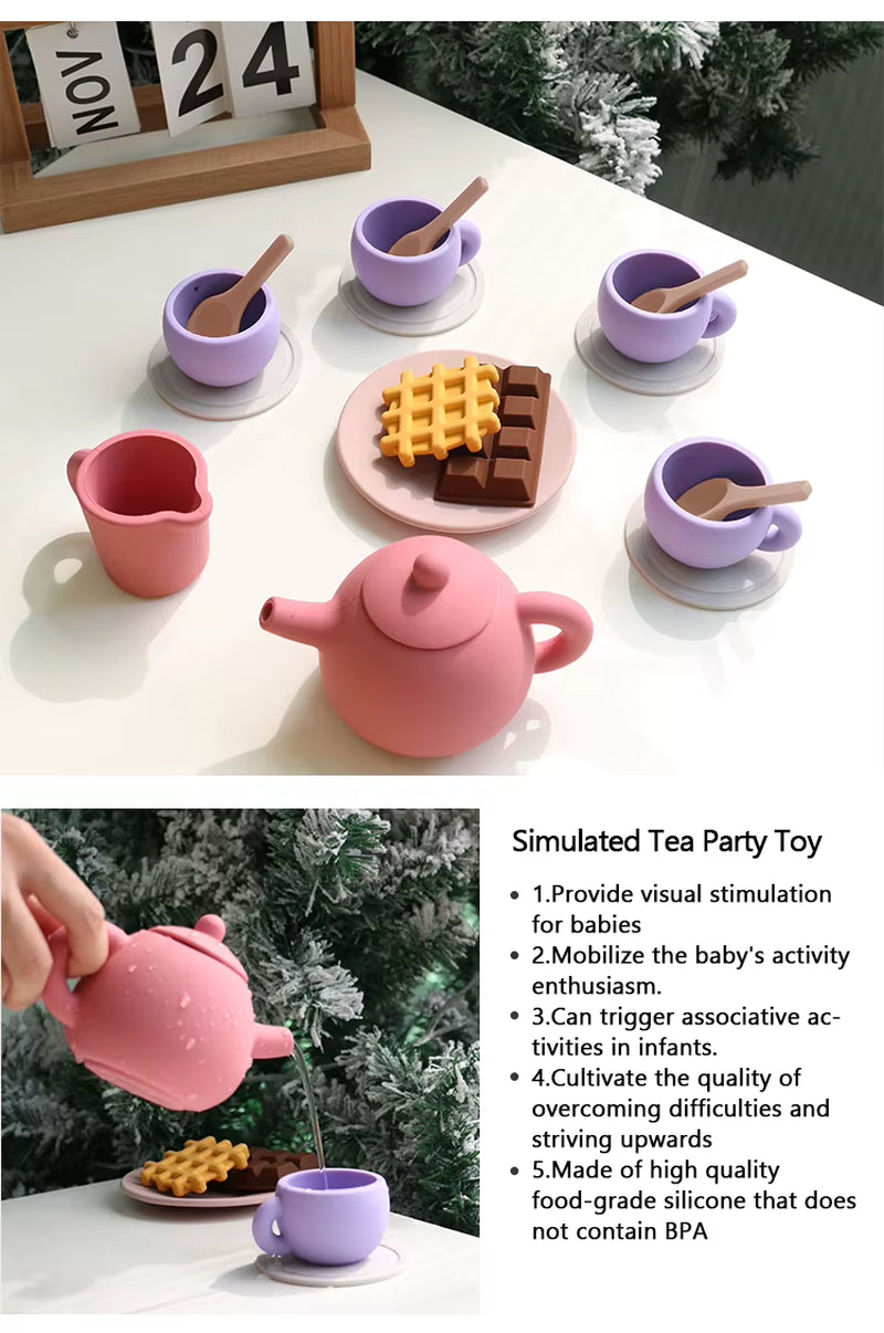 Educational Learning Toys Silicone Play Sets Toys