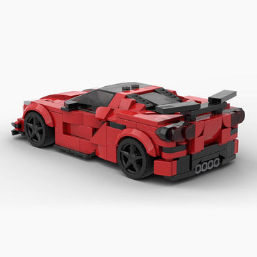Building Block Set Assembled Z06 Classic Speed Series Toys