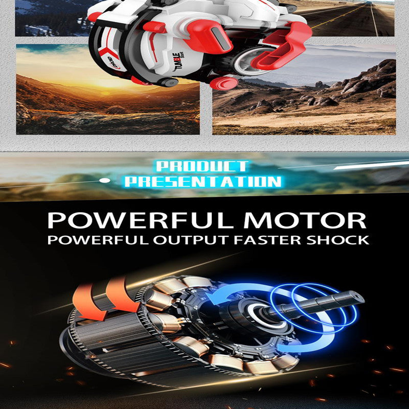 Children's High-speed Rolling Remote Control Car Toy