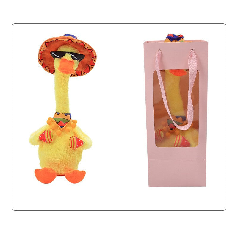 Little Yellow Ducks Can Learn To Talk, Dolls Dance, Sand Sculptures, Mexico Can Be Called Social Ducks