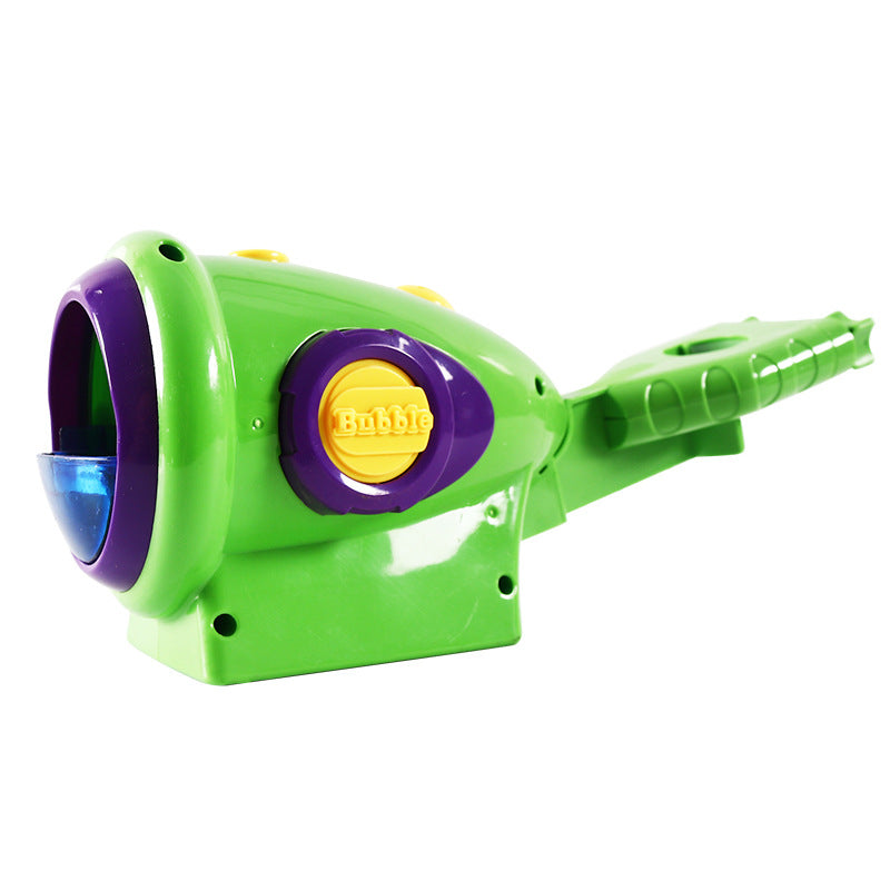 Bike Bubble Machine Automatic Bubble Machine Gun Soap Glow Bubble Blower Outdoor Kids Toy