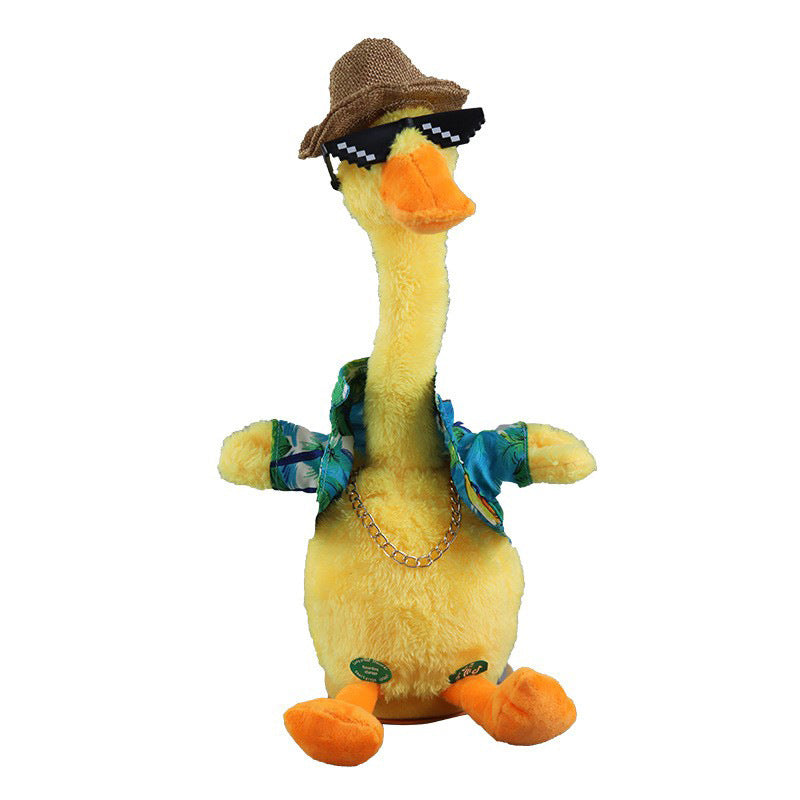 Little Yellow Ducks Can Learn To Talk, Dolls Dance, Sand Sculptures, Mexico Can Be Called Social Ducks