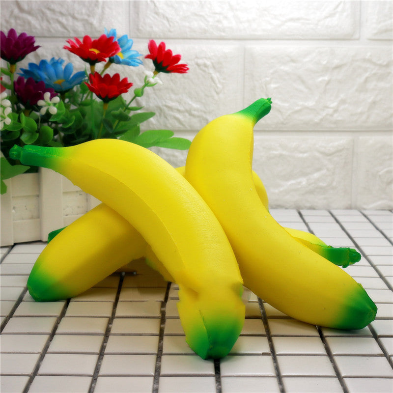 Foaming Simulation Fruit Banana Super Slow Rebound