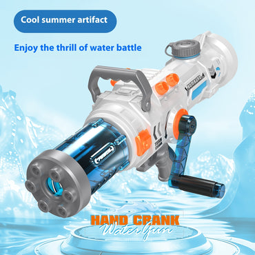 Continuous Hand-cranking Gatling Water Gun - LJ Enterprise
