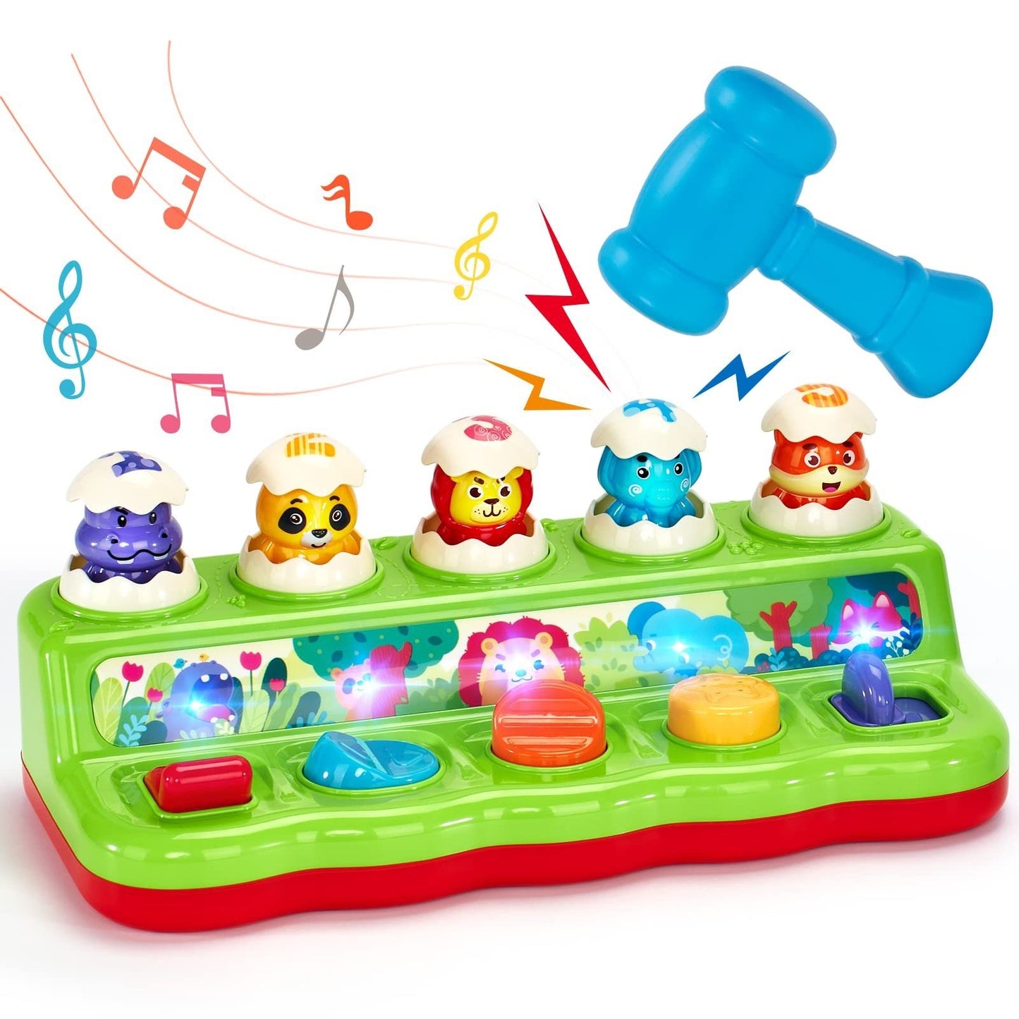 Early Education Puzzle Press-and-Play Whack-a-Mole Baby Toy