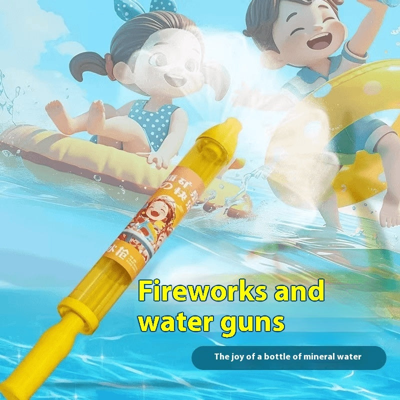 Fireworks Water Gun Pull-type Spray Drifting Beach Water Playing - LJ Enterprise