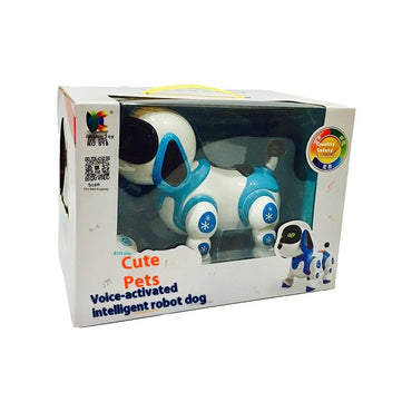 Telecontrol charging intelligent machine dog voice touch induction pet electronic dog pet toy - LJ Enterprise