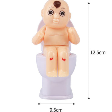 Spoof Funny Objects Small Toy Squirt Toilet For Whole Person Prank Water Gun - LJ Enterprise