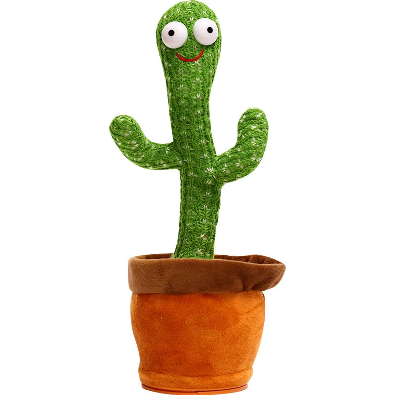 Hot Electric Cactus Singing and Dancing Plush Toy