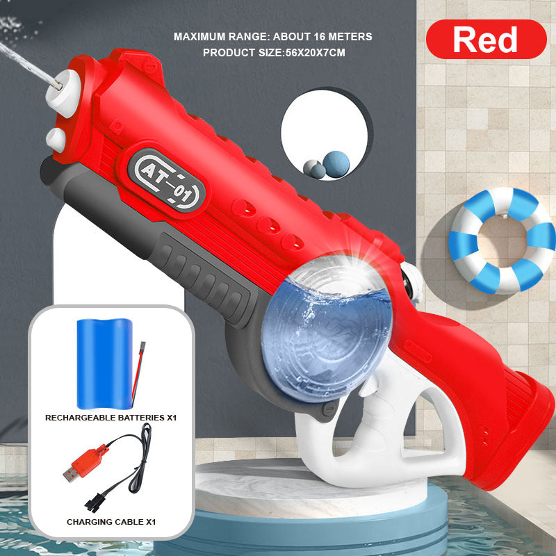 Automatic Suction Water Gun Full Toy Electric - LJ Enterprise