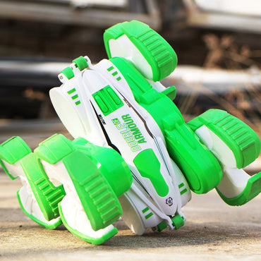 Rechargeable Double-sided Stunt Children's Toy Remote Control Car