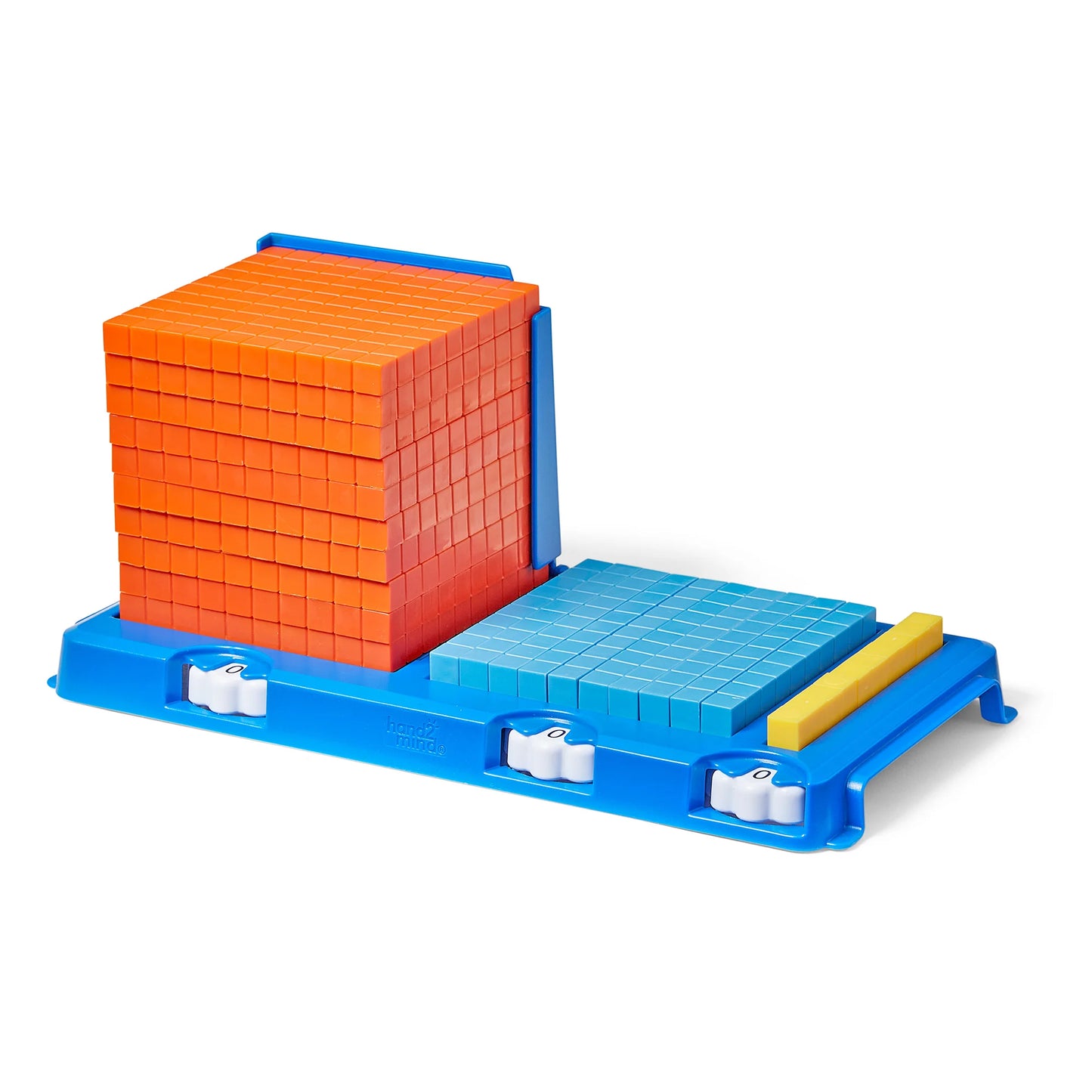 Place Value Frame with Base Ten Blocks, Math Manipulatives for Elementary School