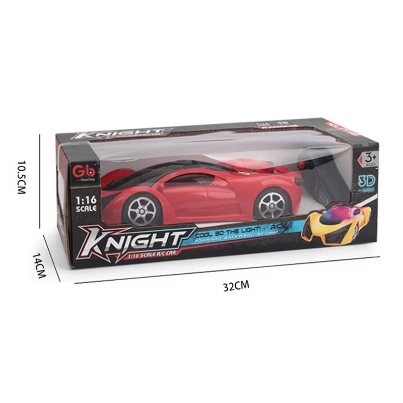 2.4Ghz 4WD Battery Operated Light Electric Car 1:16 Radio Rc Rmoet Control Car Toys for Kids