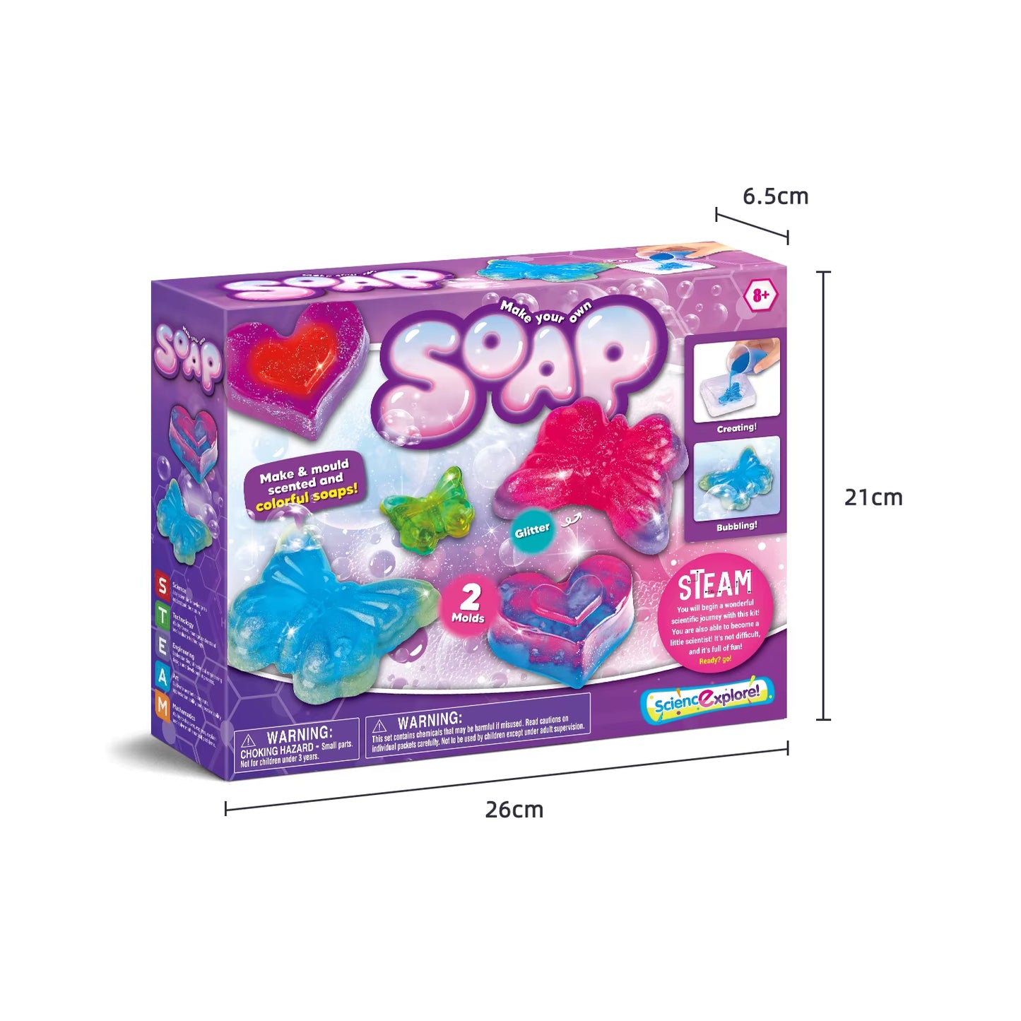 Hot Sale Science and Education Toys for Children Science Explore! Make Your Own Soap for Kid