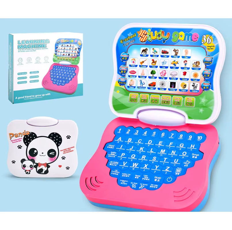 Laptop Kids Toy Learning Machine Multi-Function Educational Learning Machine Toy Plastic Tablet Pad