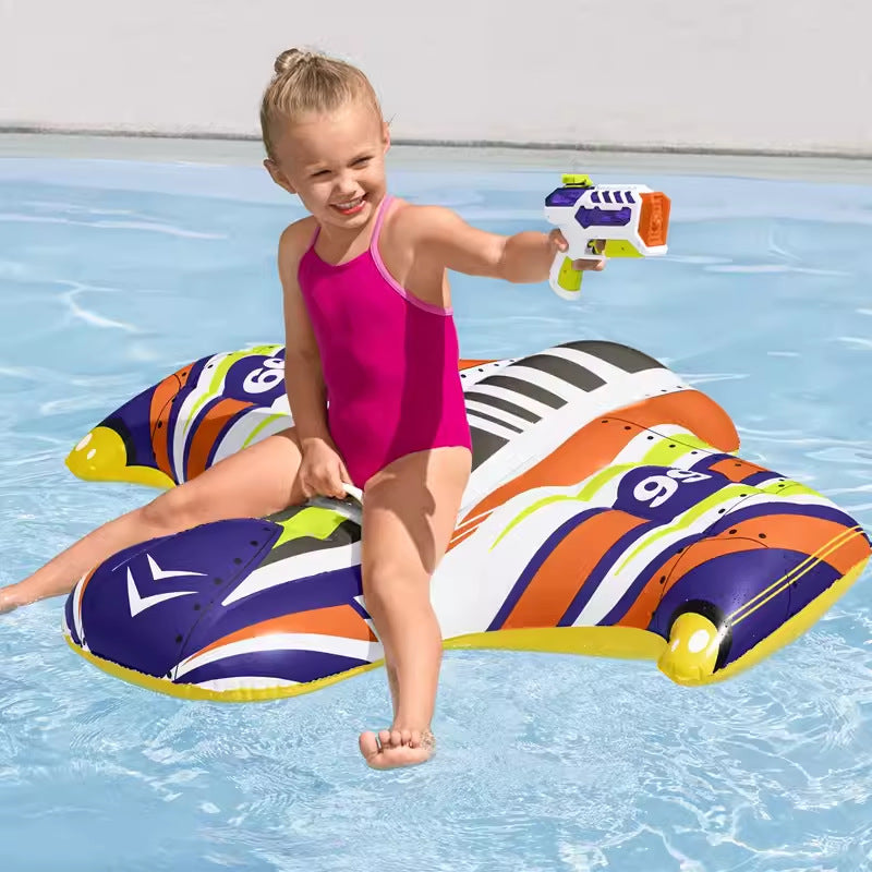 Children Harness Water Gun Inflatable Swimming Ring - LJ Enterprise