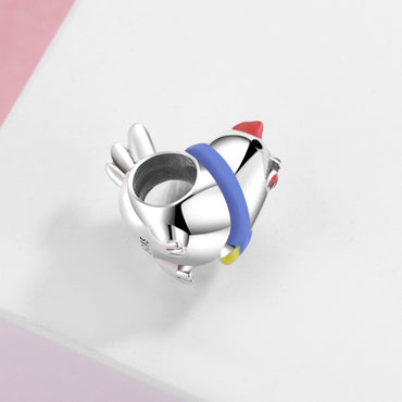 Cartoon Series Beads Pendant CharmS925 Silver Diy Bracelet Accessories Loose Beads - LJ Enterprise