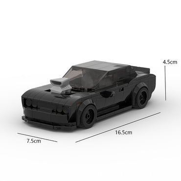 Building Blocks Compatible With 8 Grid Super Racing Cars