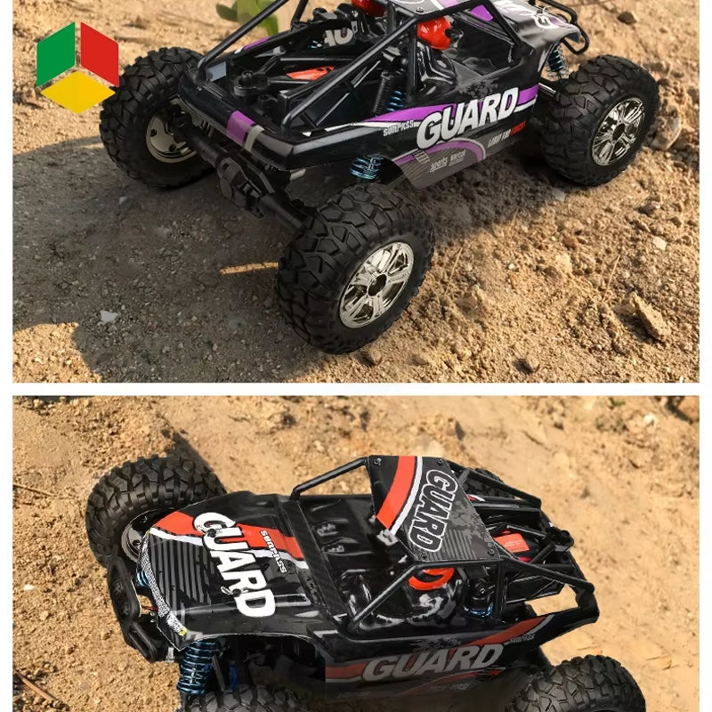 QS OEM 2.4G 4WD Double Drive Rear Truck 1/14 Straight Bridge Crawler 25KM/H Racing Car Remote Control 50M RC off Road Car Toys