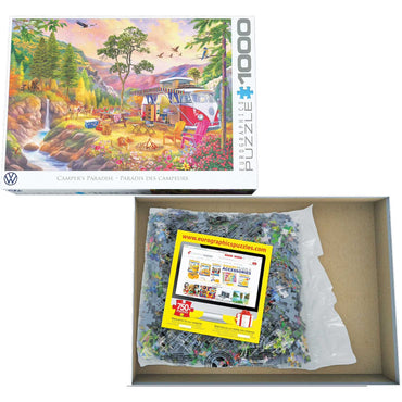 VW Bus - Camper'S Paradise Puzzle, 1000 Piece