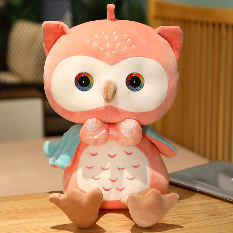 Owl Doll Plush Toy Children Comfort Ragdoll Pillow