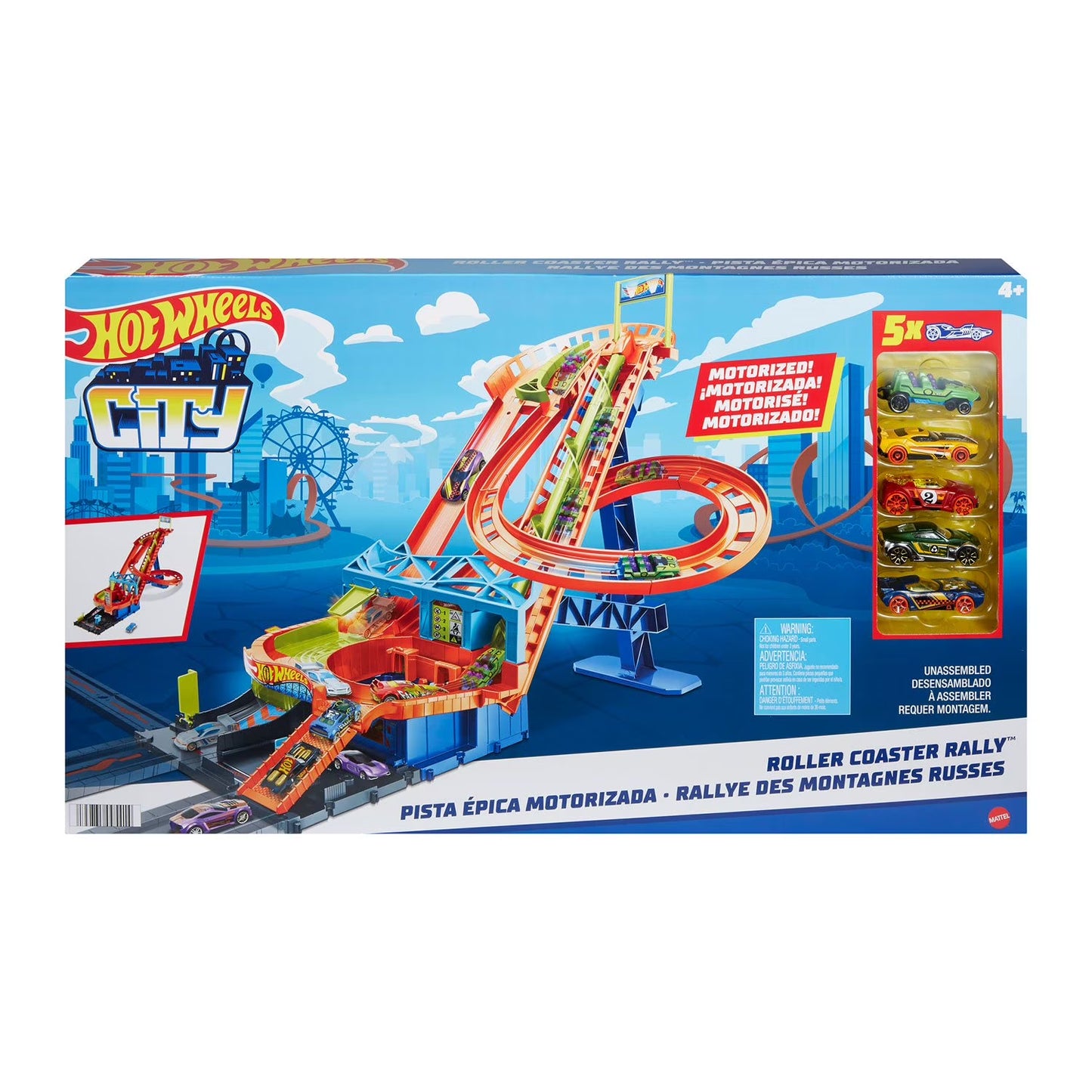 Roller Coaster Rally Playset