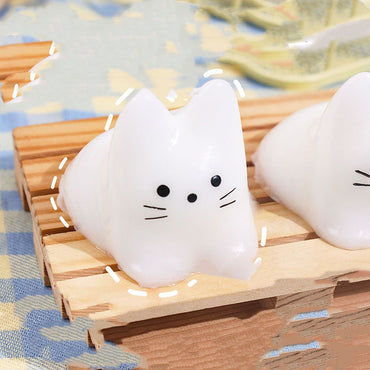 Super Cute Cat Custard Pinch Good-looking Bouncy Slow Rebound Healing Decompression Children's Toy