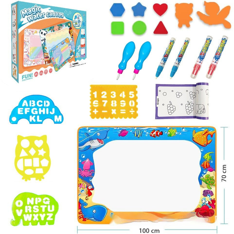 Magical Water Canvas Painting Carpet Graffiti Puzzle Early Education Toy