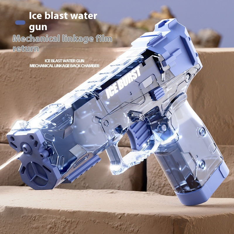 Children's Ice Burst Water Gun Toy Manual Continuous Firing - LJ Enterprise