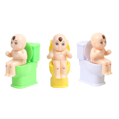 Spoof Funny Objects Small Toy Squirt Toilet For Whole Person Prank Water Gun - LJ Enterprise