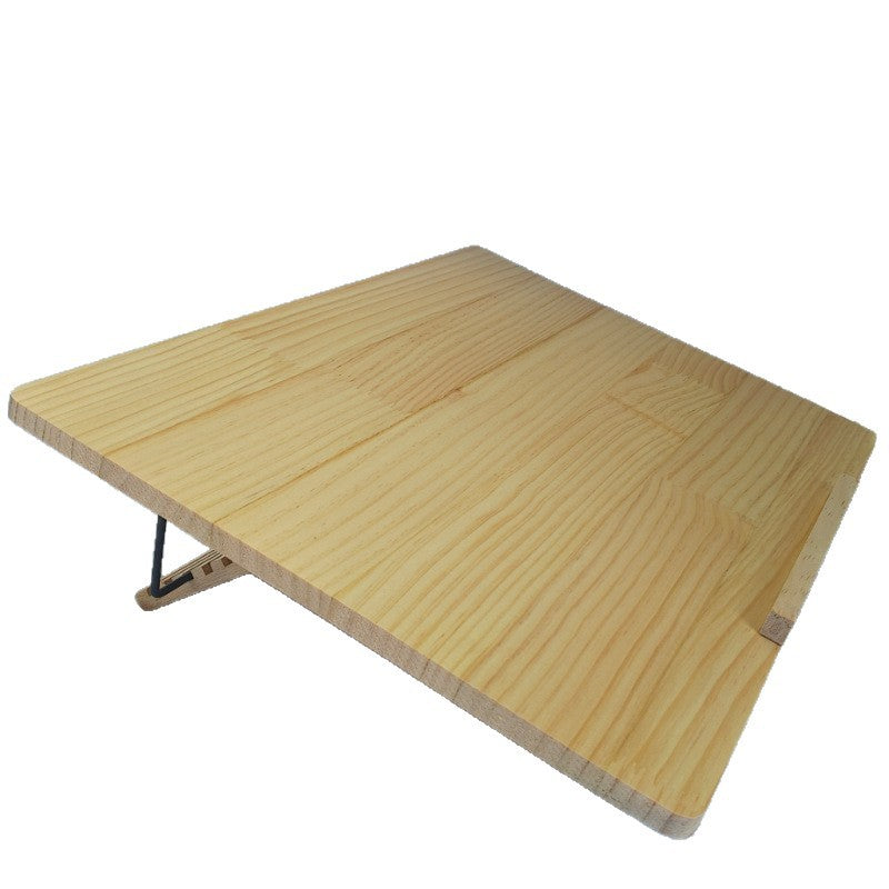 Solid Wood Reading Books On The Desk Shelf