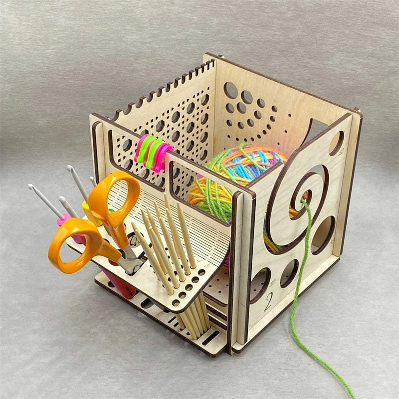 Knitting Crochet Storage Multifunctional Tool Yarn - LJ Enterprise