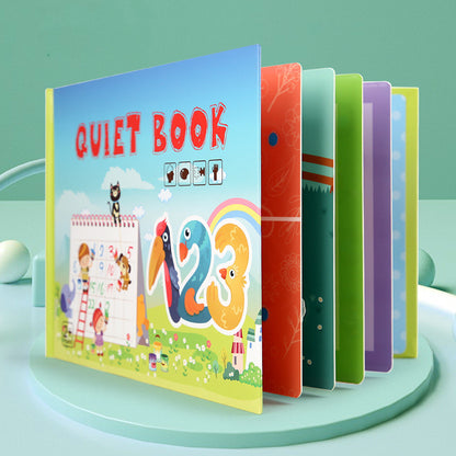Children's Educational Wooden Books To Read