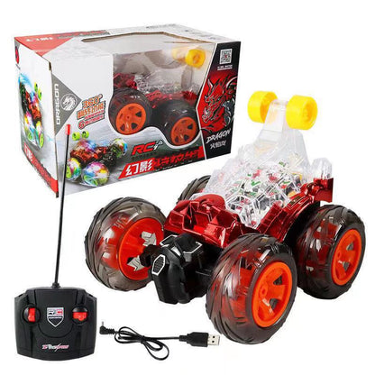 Children's Remote Control Dumper Stunt Car Toy