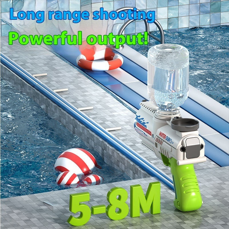 Electric Water Gun Toy Full-automatic Large Capacity Beach Water Playing Toy - LJ Enterprise