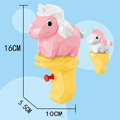 Dinosaur Geometric Small Water Gun Toy - LJ Enterprise