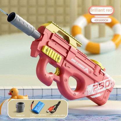Electric Continuous Hair AUG Water Gun P90 High Pressure Toy - LJ Enterprise